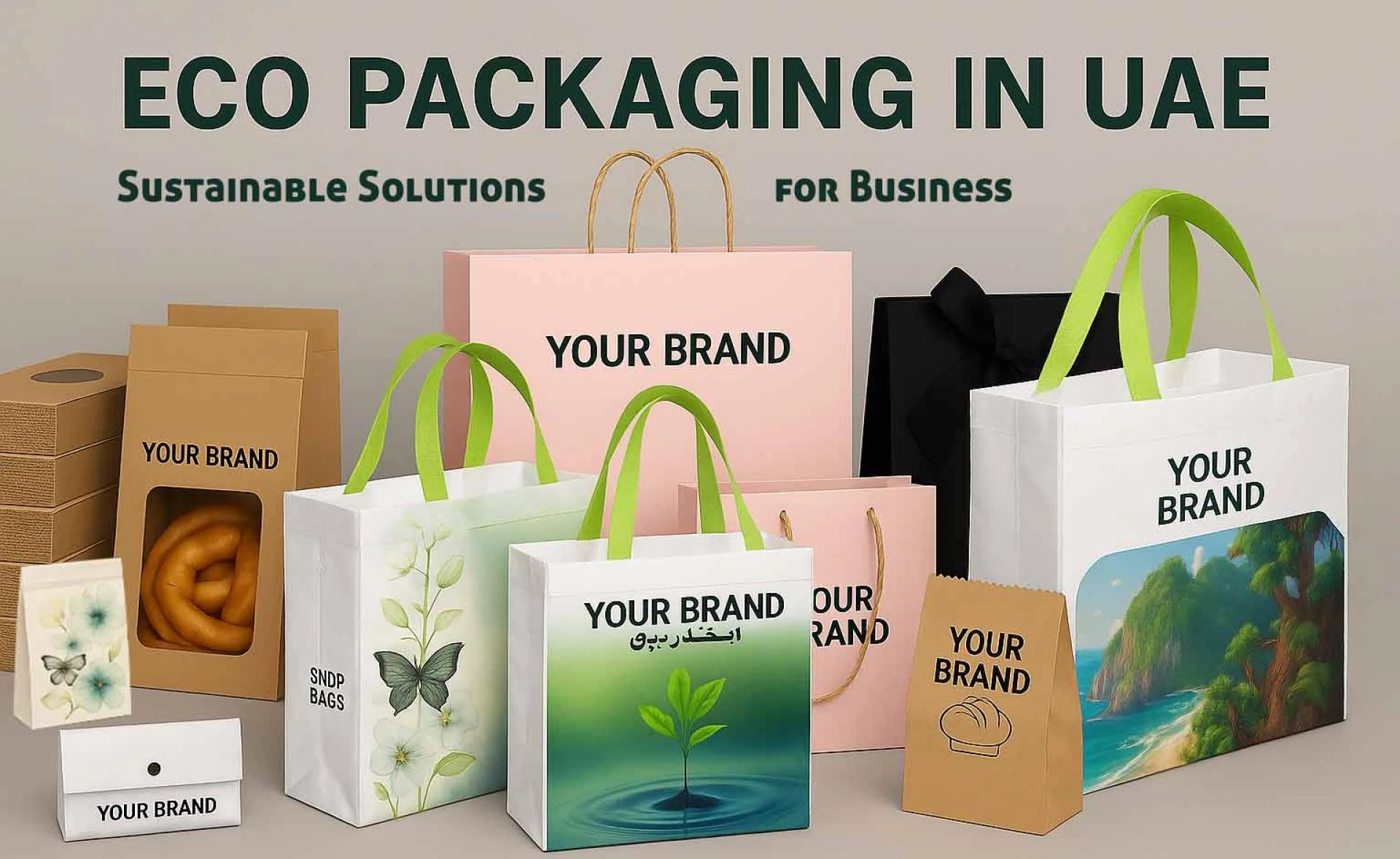 Custom Eco Packaging in UAE for Retail & Corporate Use