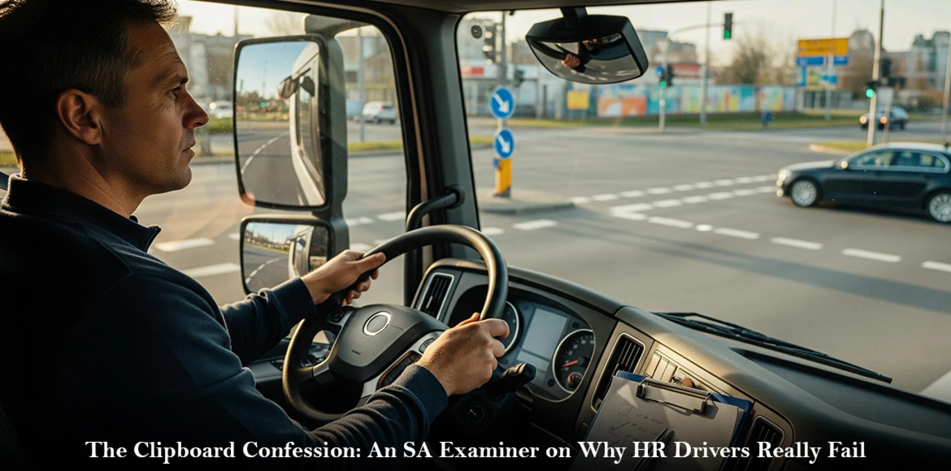 The Clipboard Confession: An SA Examiner on Why HR Drivers Really Fail