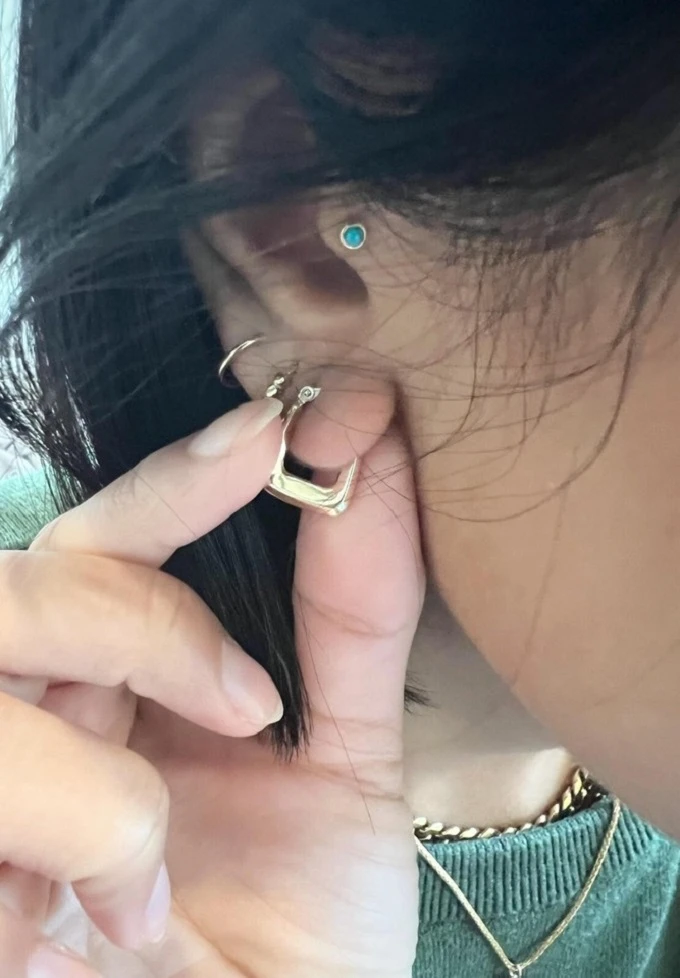 Squared Hoop Earrings: A Modern Twist on a Classic Style