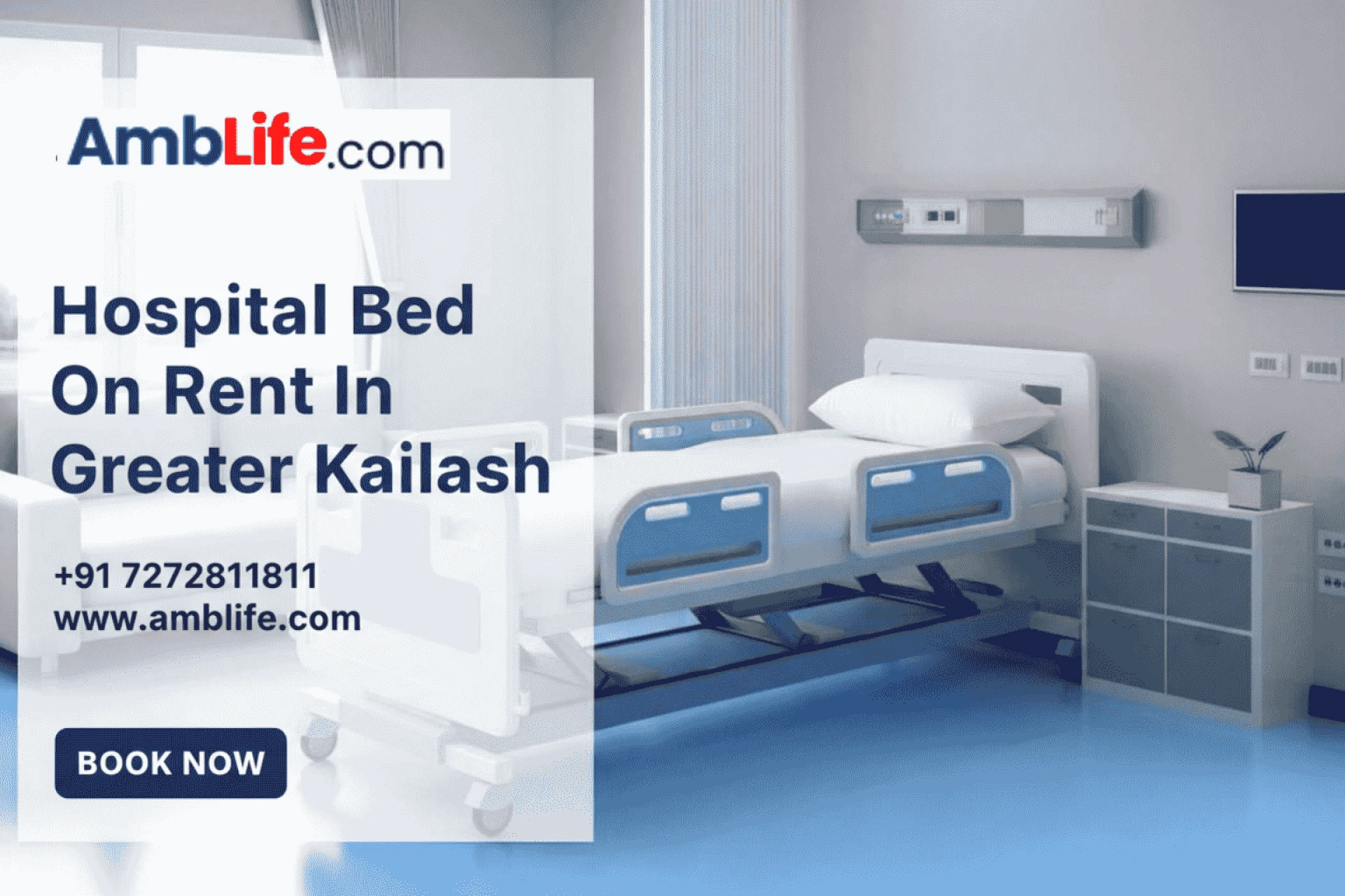 Finding Comfort in Care: Your Guide to a Hospital Bed On Rent In Greater Kailash