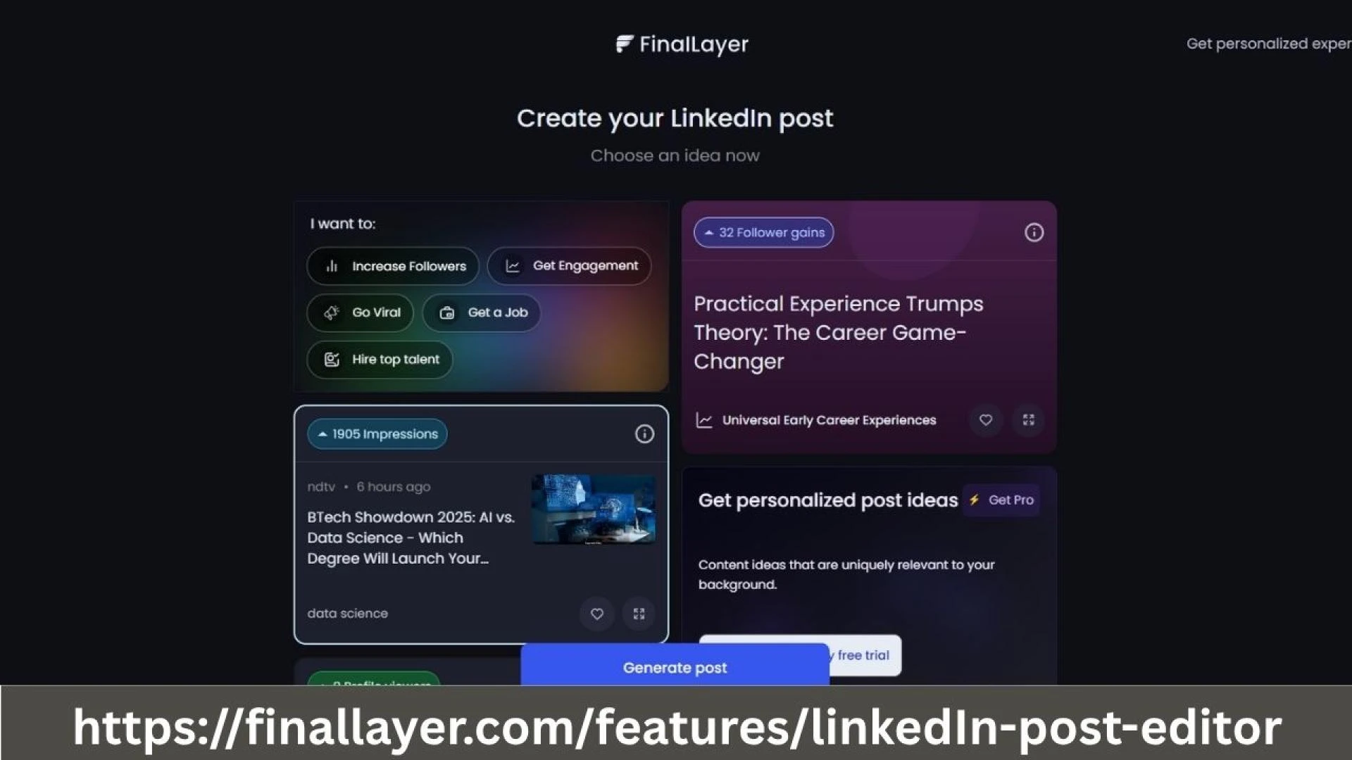 How LinkedIn Post Editor Can Help Build Your Online Presence