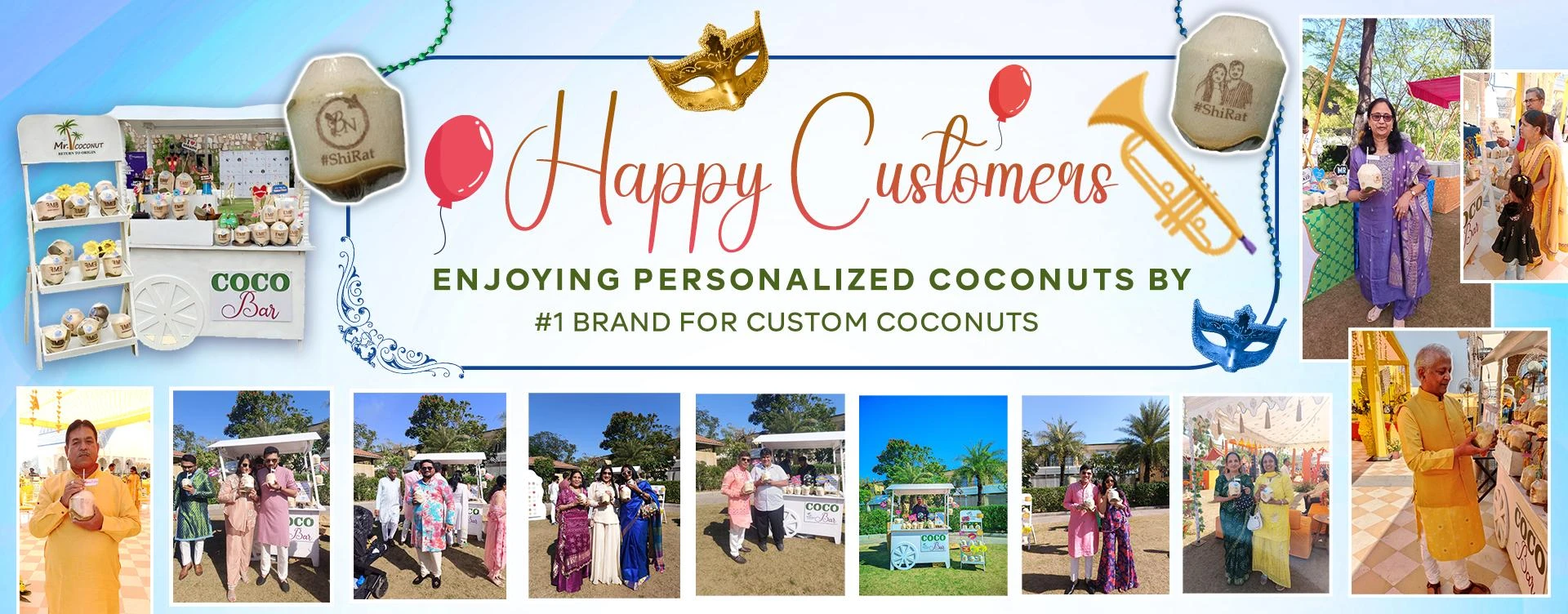 IPL 2026 in Mumbai – Monogram Coconuts for VIP Boxes, Guests & Players