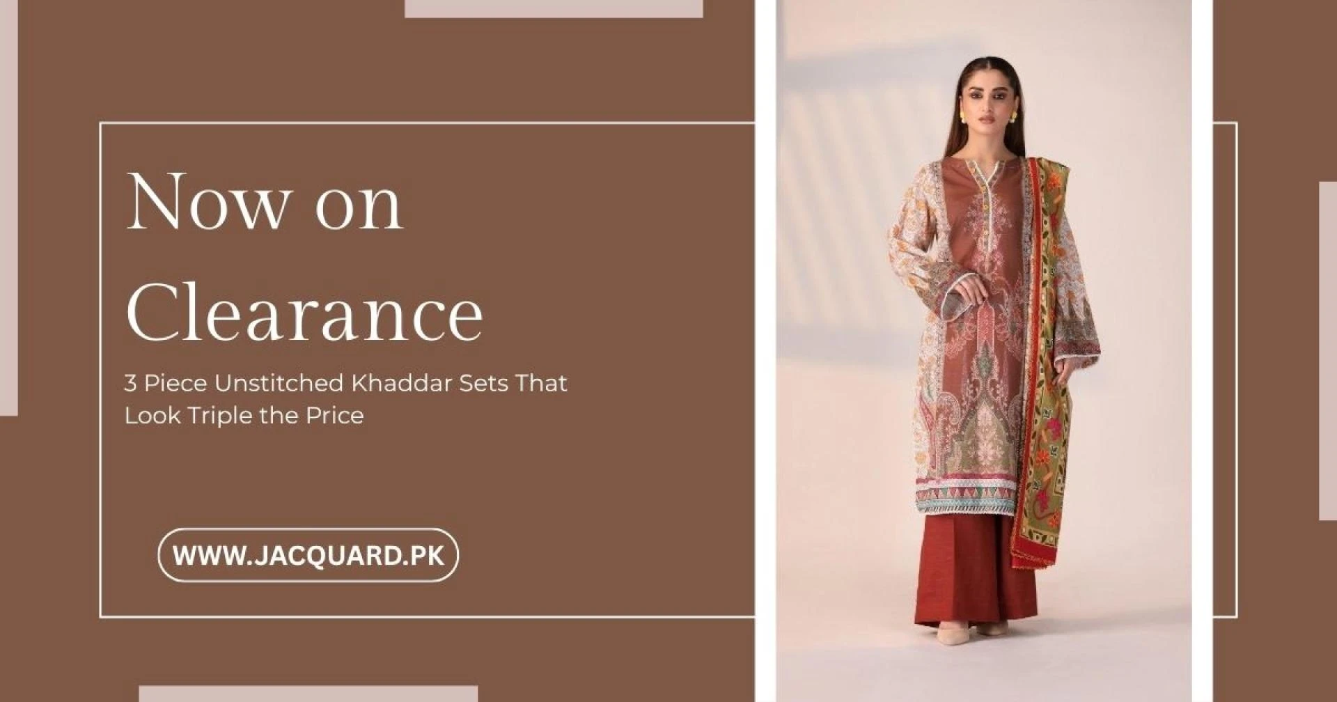3 Piece Unstitched Khaddar Sets That Look Triple the Price—Now on Clearance