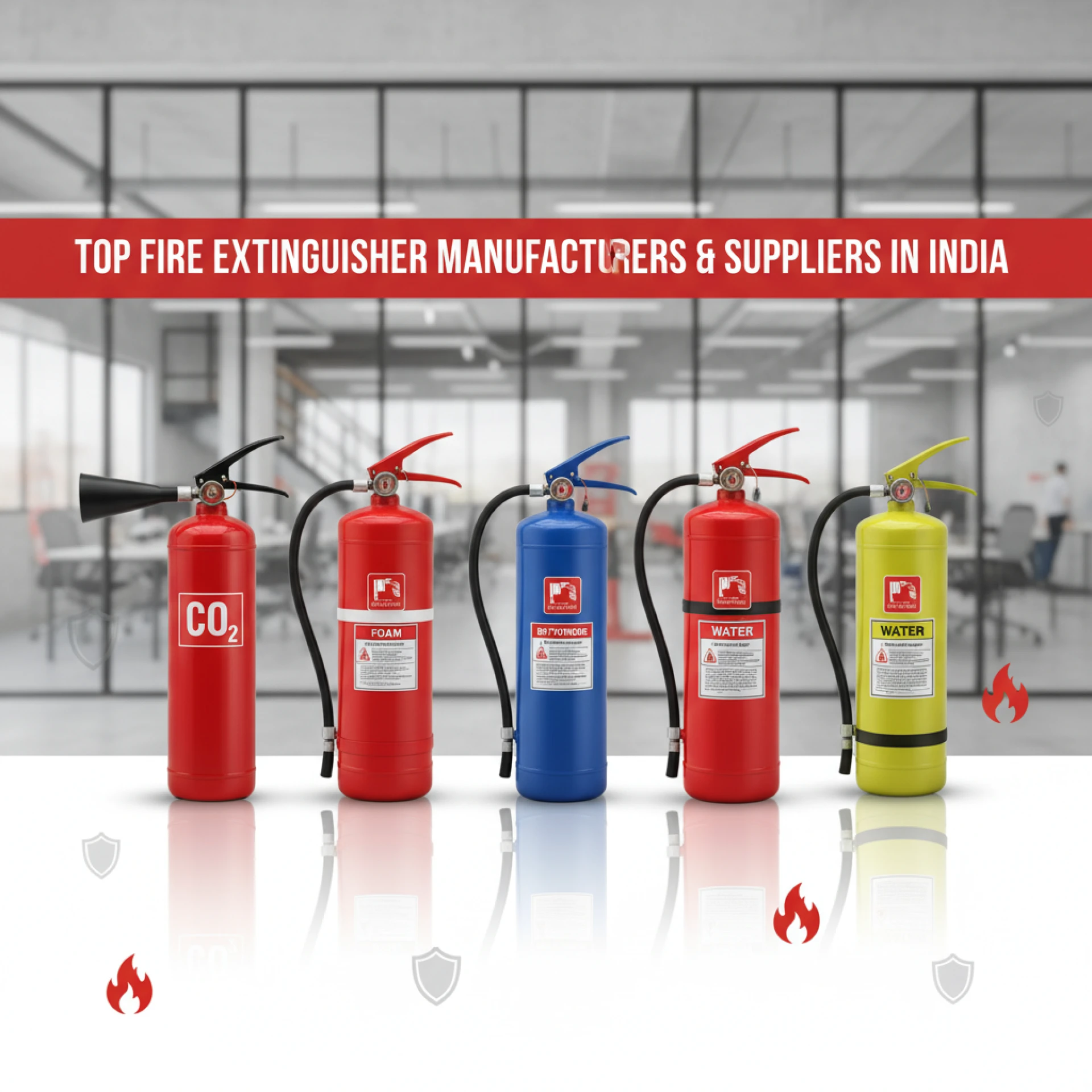 Top Fire Extinguisher Manufacturers & Suppliers in India: How to Choose the Best