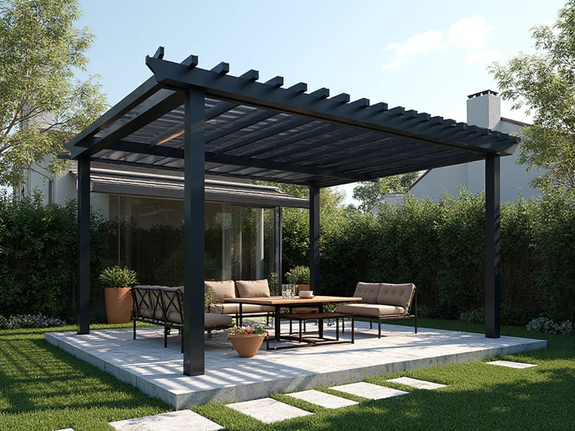 Best Metal Pergola Contractor in Dubai for Custom Designs