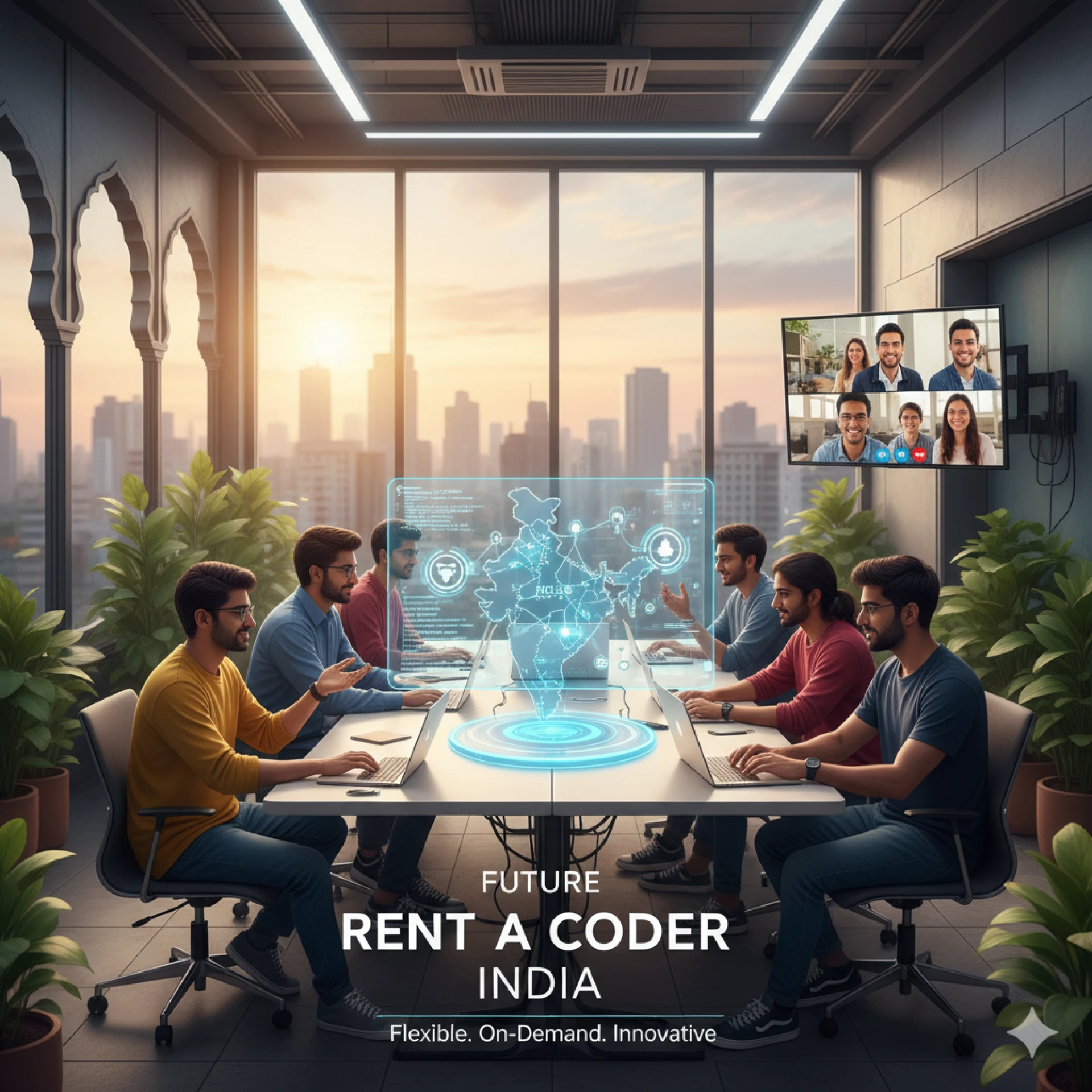 The Future of Flexible Hiring: Rent a Coder in India