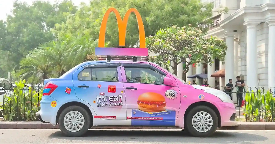 Why Cab Branding is the Fastest-Growing OOH Trend in 2025?
