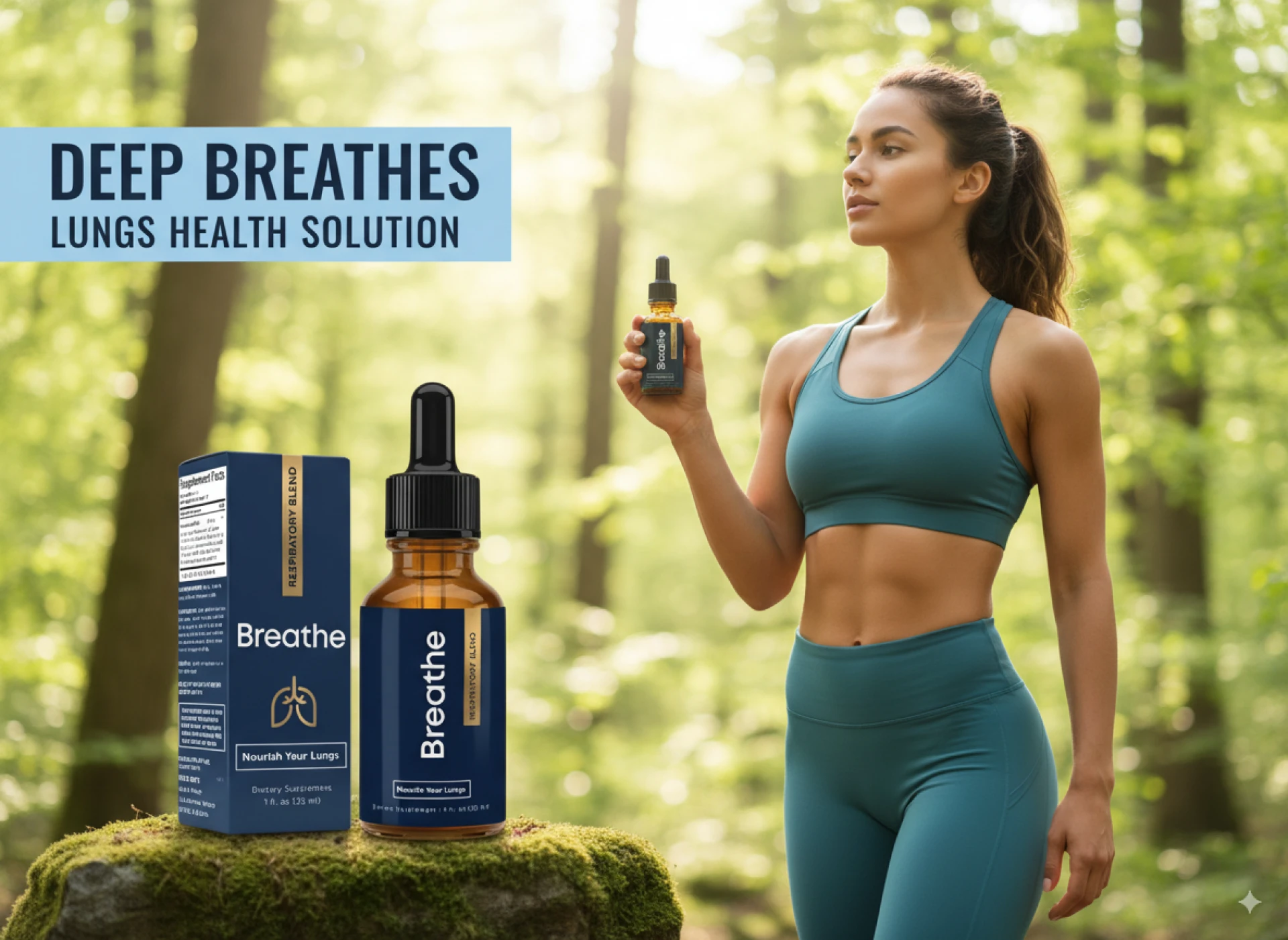 Breathe Supplement for Asthma Relief & Clearer Breathing