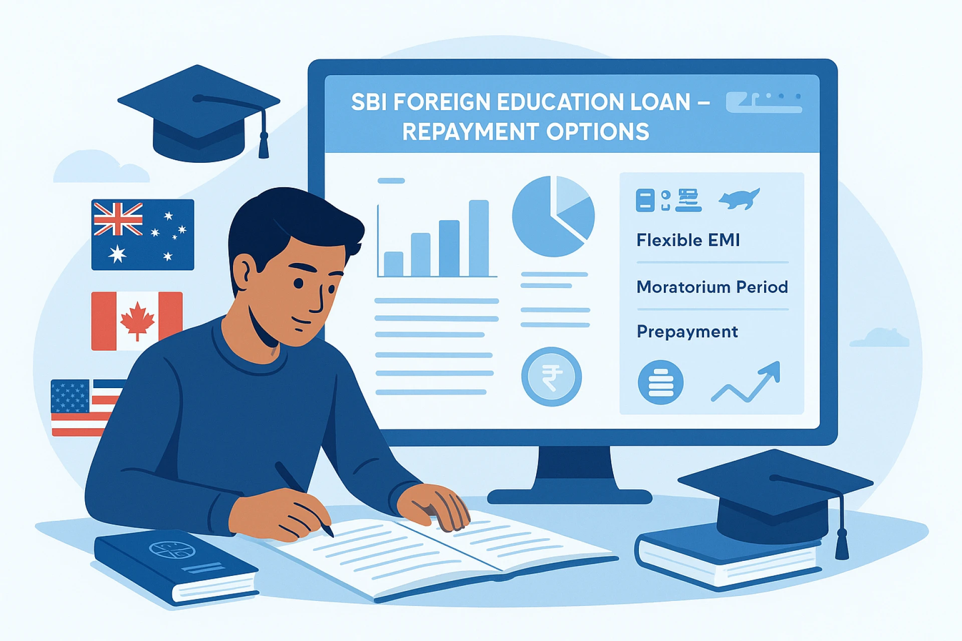 Repayment Options for SBI Foreign Education Loan