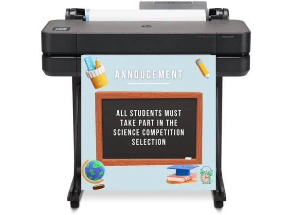 The Role of Poster Machines in Today’s Schools