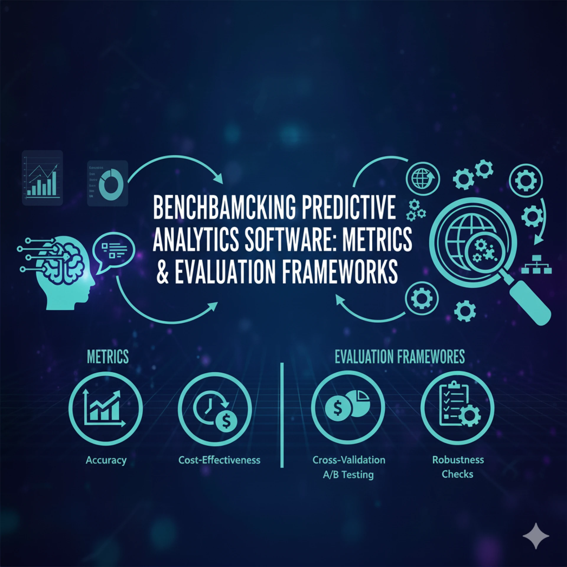 Benchmarking Predictive Analytics Software: Metrics & Evaluation Frameworks