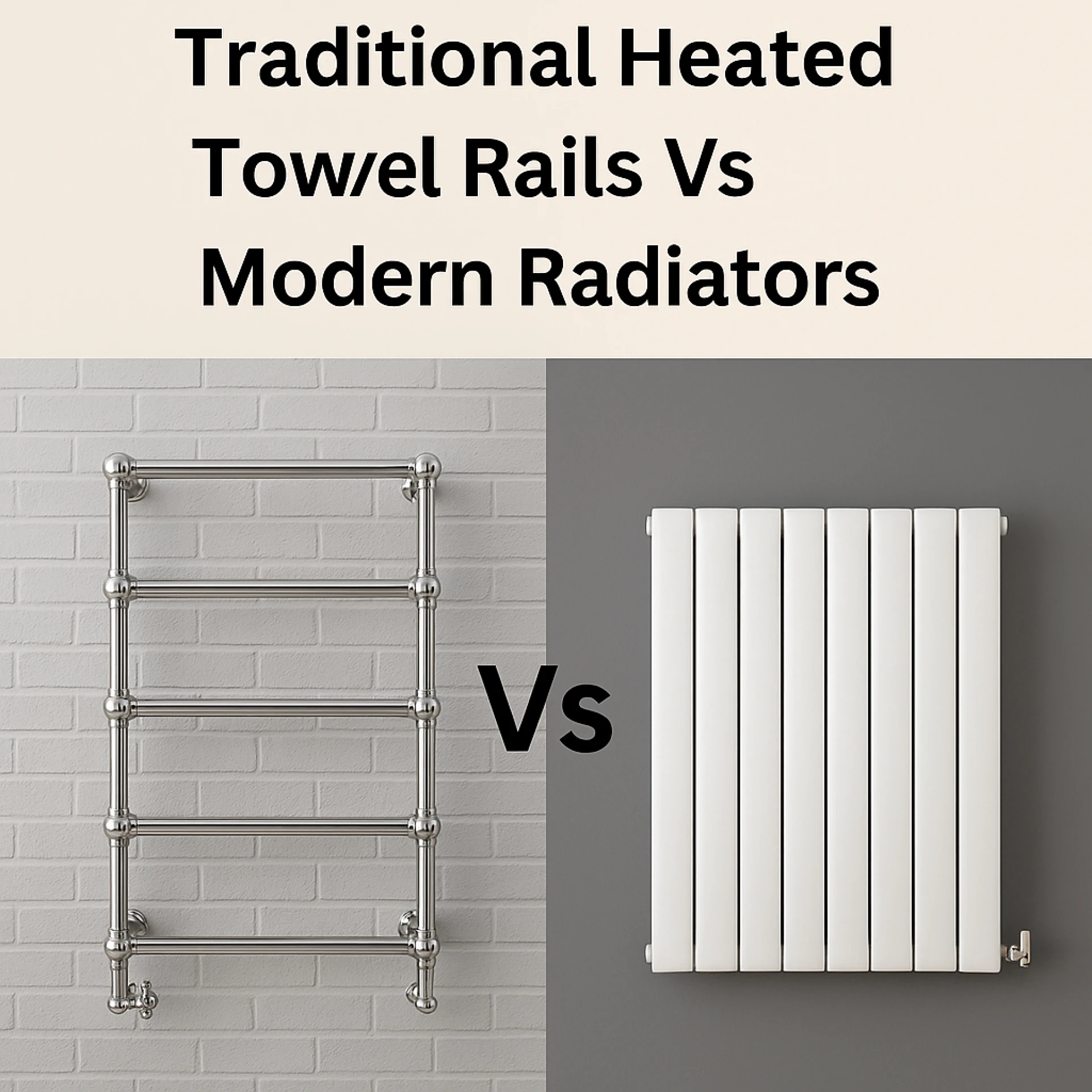 Choosing Between Traditional Heated Towel Rails and Modern Radiators for Your Home
