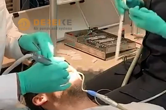 Analysis of the Application of Side channel blower in Dental Suction