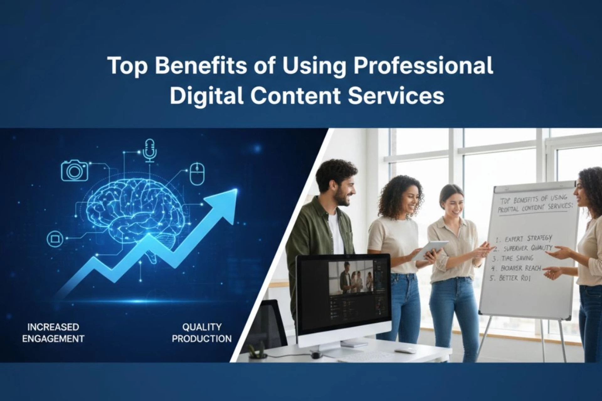 Top Benefits of Using Professional Digital Content Services