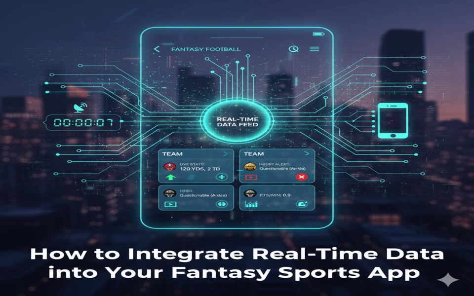 How to Integrate Real-Time Data into Your Fantasy Sports App