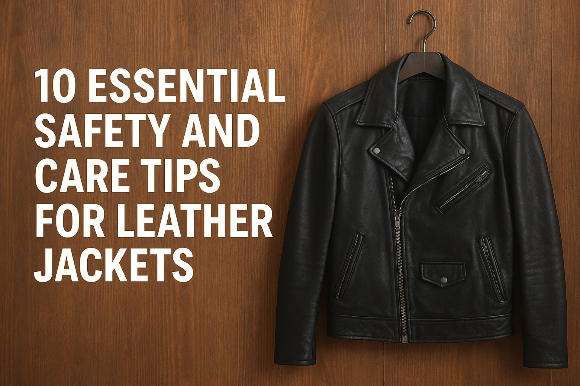 10 Essential Safety and Care Tips for Leather Jackets