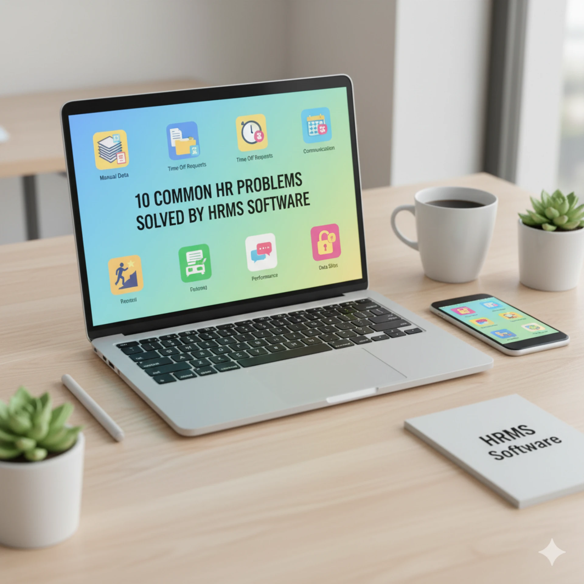 10 Common HR Problems Solved by HRMS Software