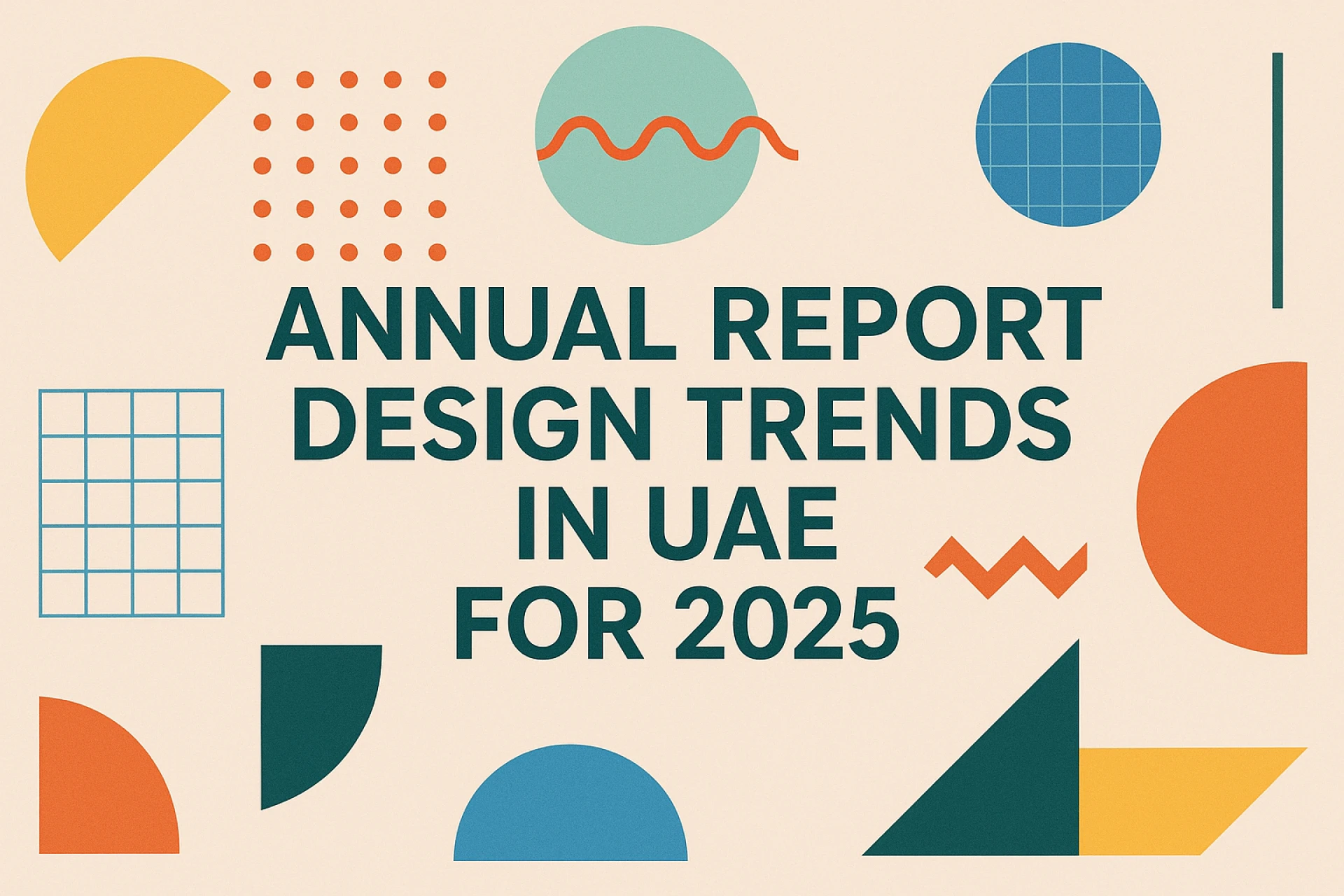 Annual Report Design Trends in UAE for 2025