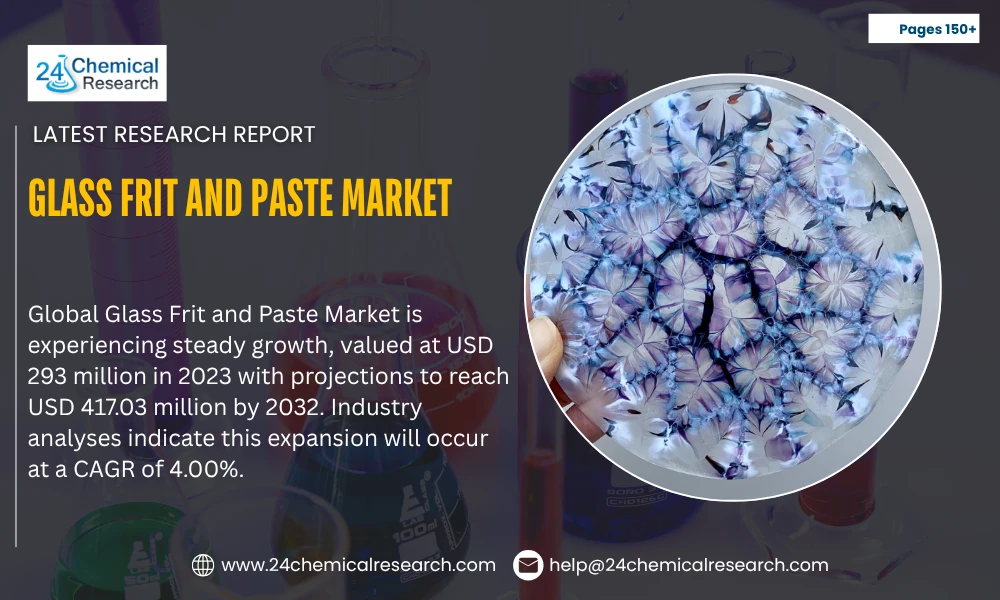 Draft: My PoWhich Regions Will Dominate the Glass Frit and Paste Market? Forecast Trends, Investment Scope & Future Potentialst Title