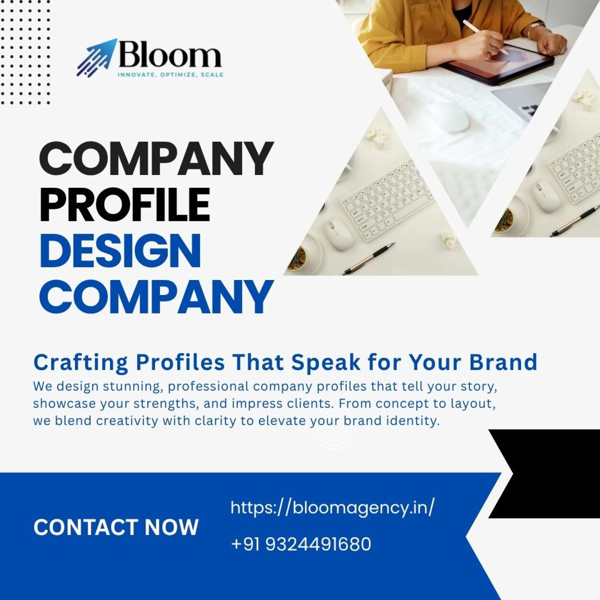 Company Profile Design Agency in India: Creating Impactful Brand Identities
