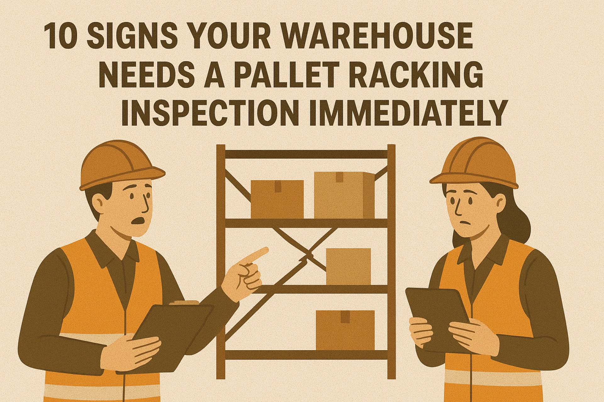 10 Signs Your Warehouse Needs a Pallet Racking Inspection Immediately