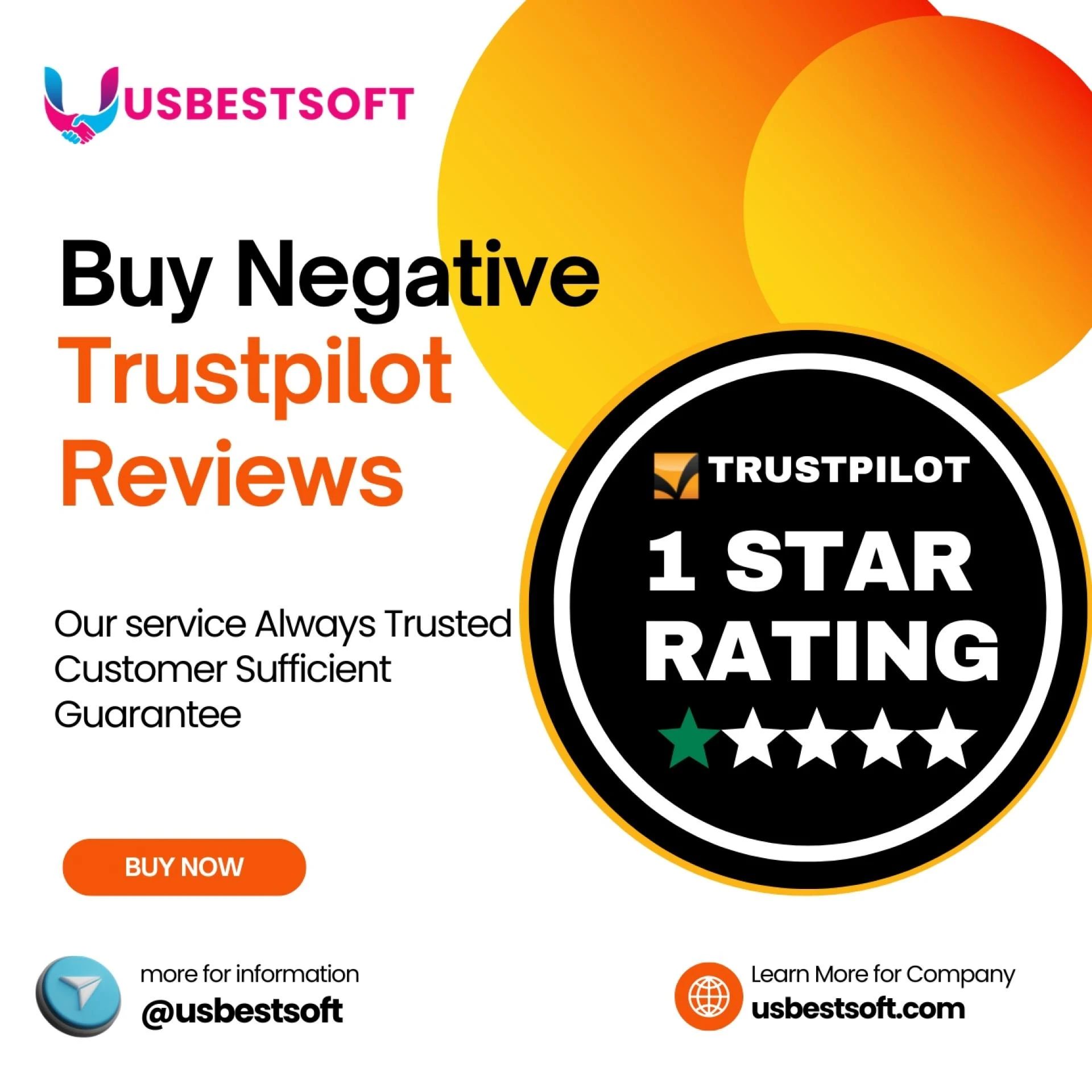 Buy Negative Trustpilot Reviews For United States