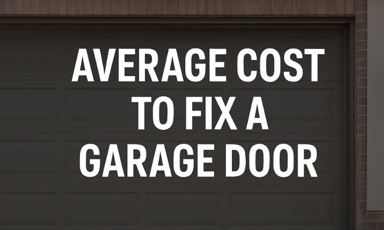 Average Cost to Fix a Garage Door: Full Breakdown of Price & Repairs