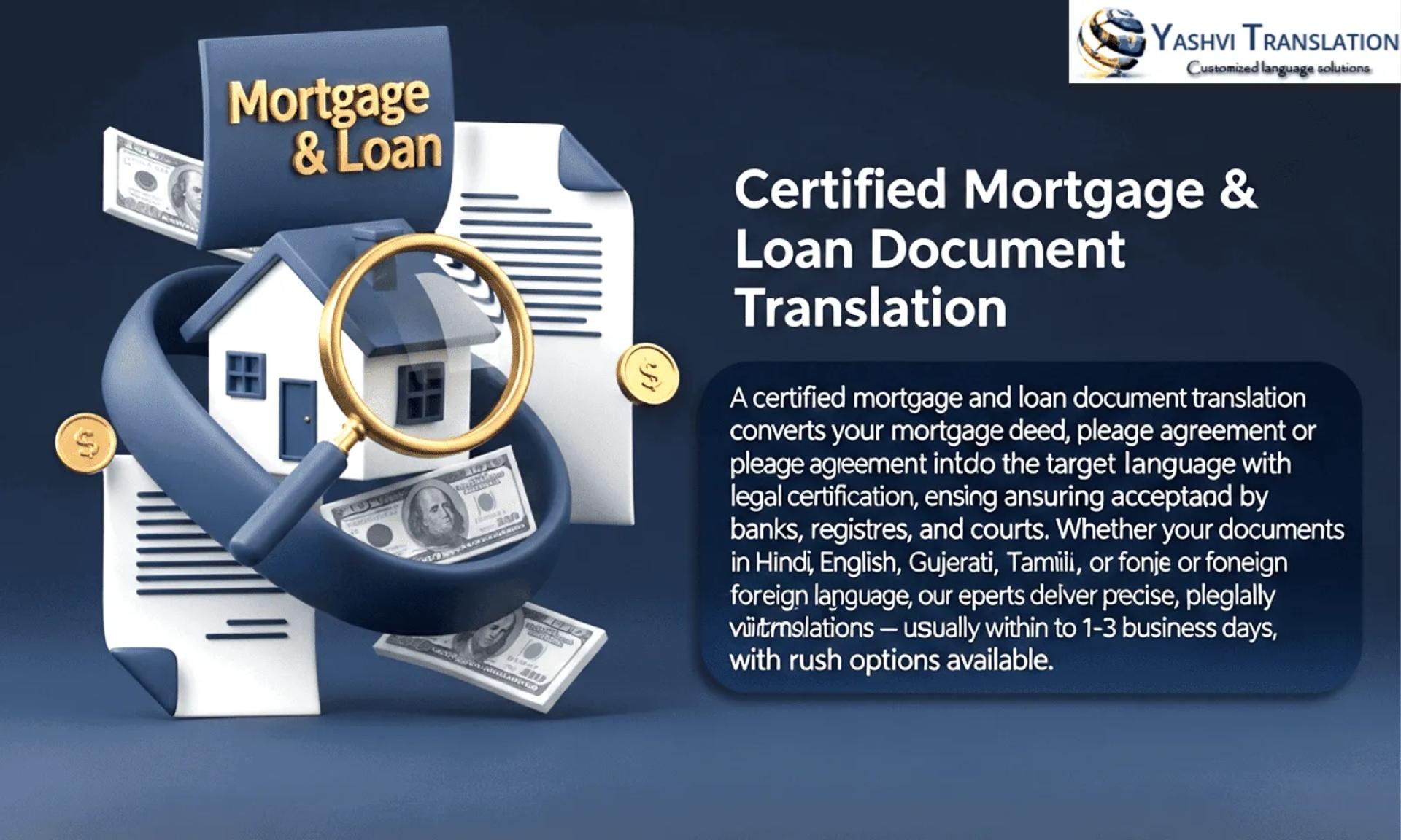 Why Certified Mortgage & Loan Document Translation Is Vital for Your Financial Dealings