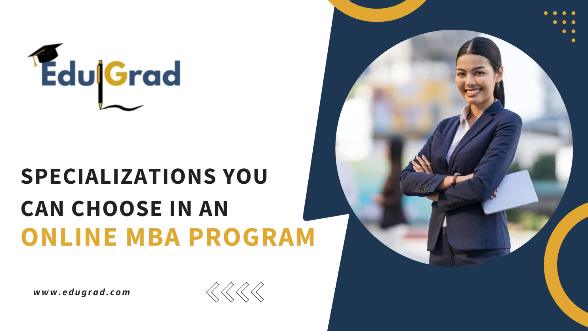 Specializations You Can Choose in an Online MBA Program