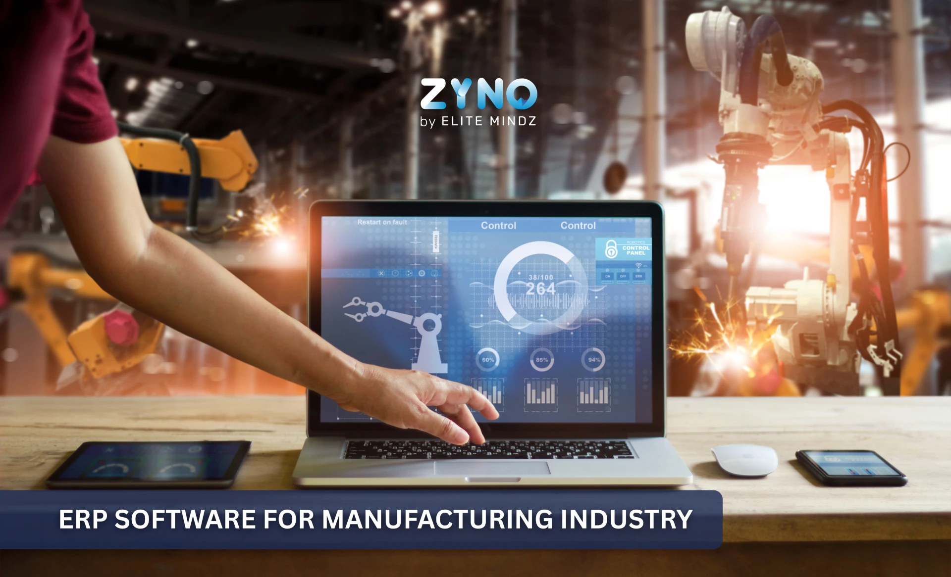 ERP Software for Manufacturing Industry – ZYNO by Elite Mindz