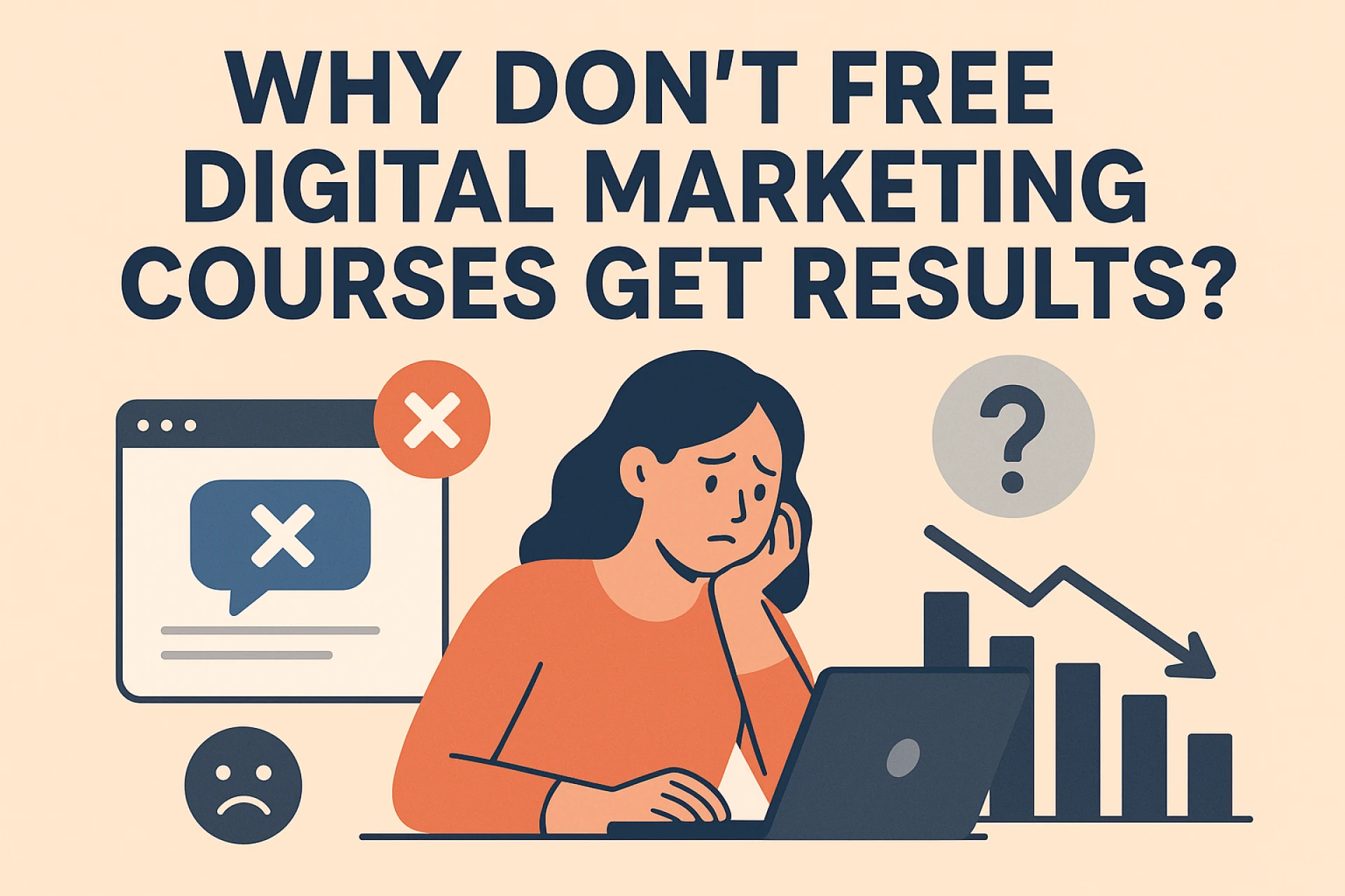 Why Don’t Free Digital Marketing Courses Get Results?