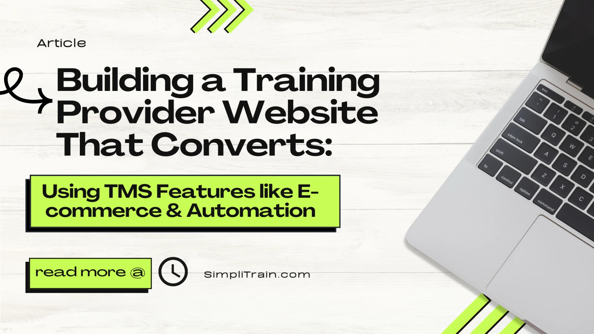 Building a Training Provider Website That Converts: Using  TMS Features like E-commerce & Automation