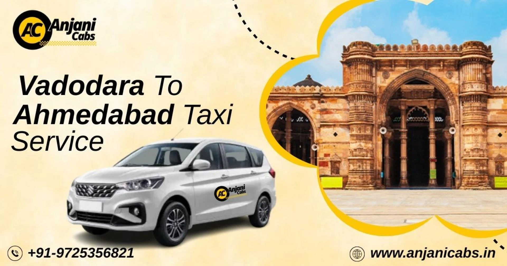 Vehicle Options Explained: Which Cab Type Should You Choose for Vadodara to Ahmedabad?