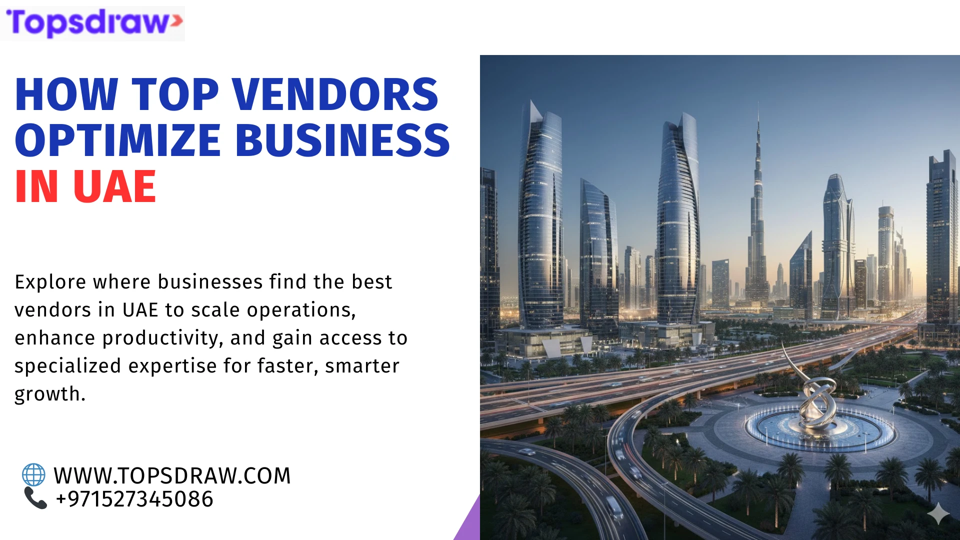 How Businesses in the UAE Improve Efficiency by Working with Top Vendors