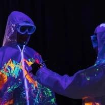 Splatter Room Chicago- To Go Nuts Once In A While And Have Some Fun.