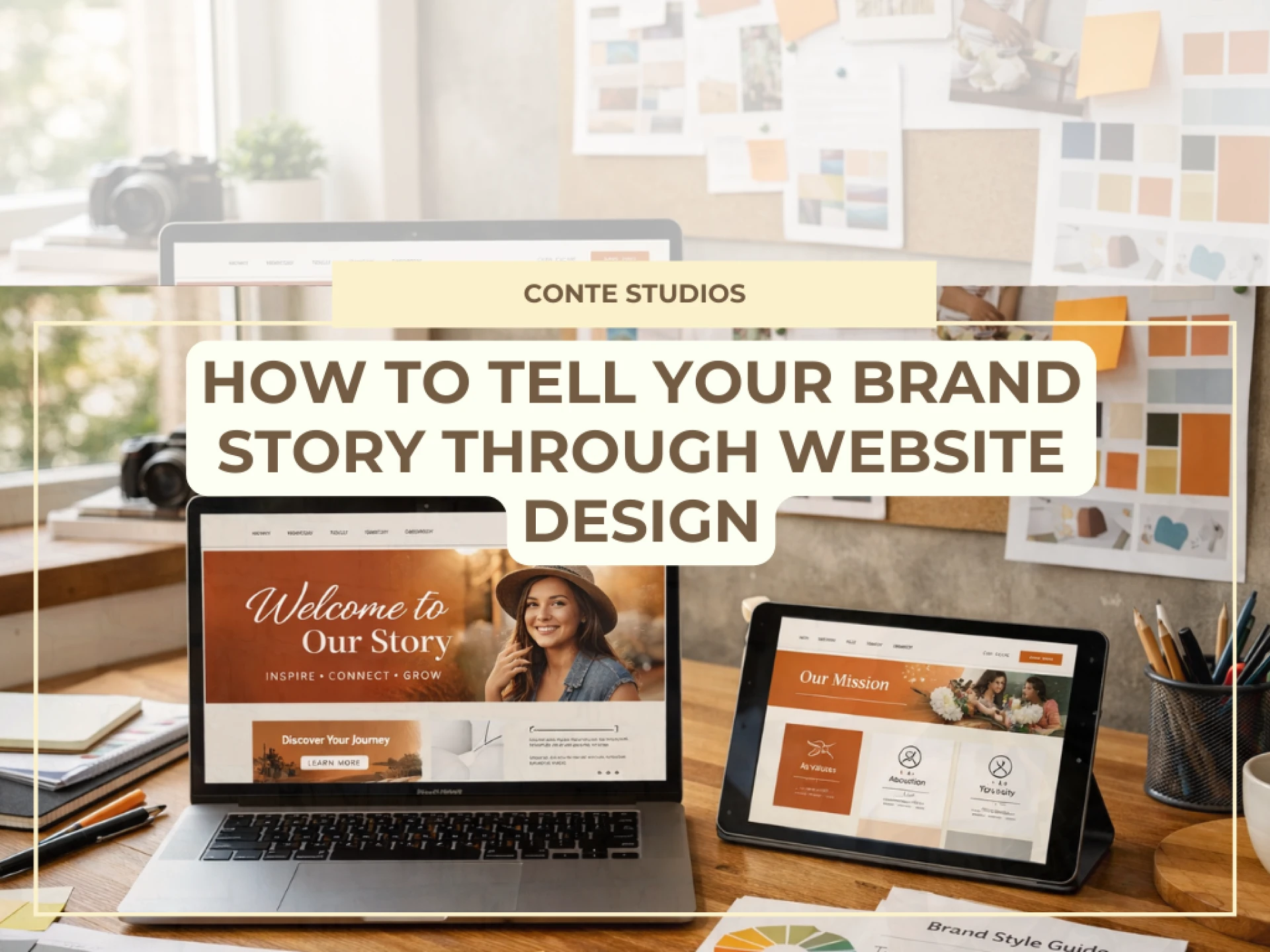 How to Tell Your Brand Story Through Website Design