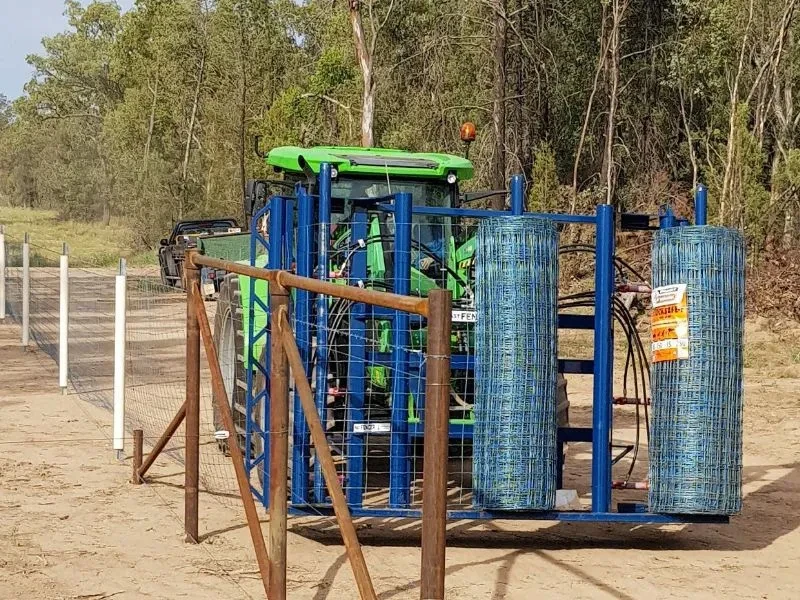 How Does Fast Fencer for Sale's Base Design Handle Uneven Ground?