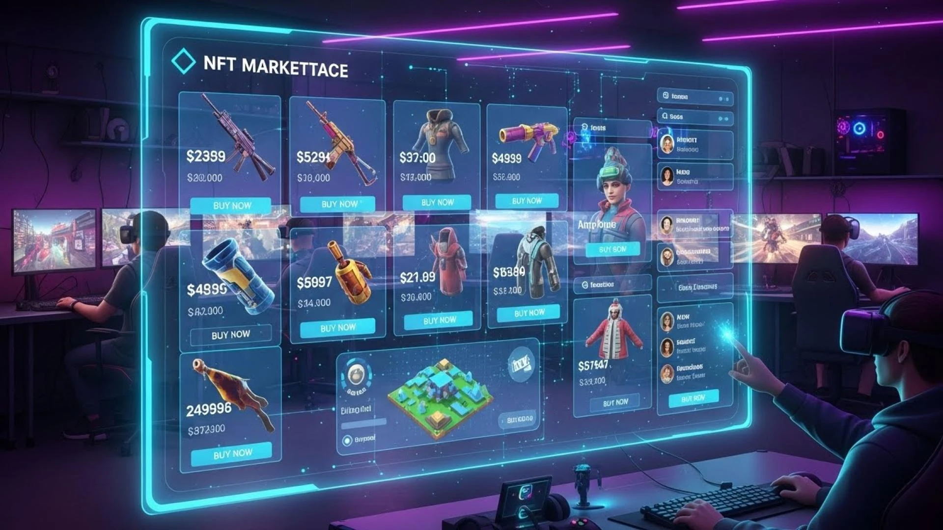 White Label Game NFT Marketplace: How In-Game Assets Create a Thriving Gamer Economy