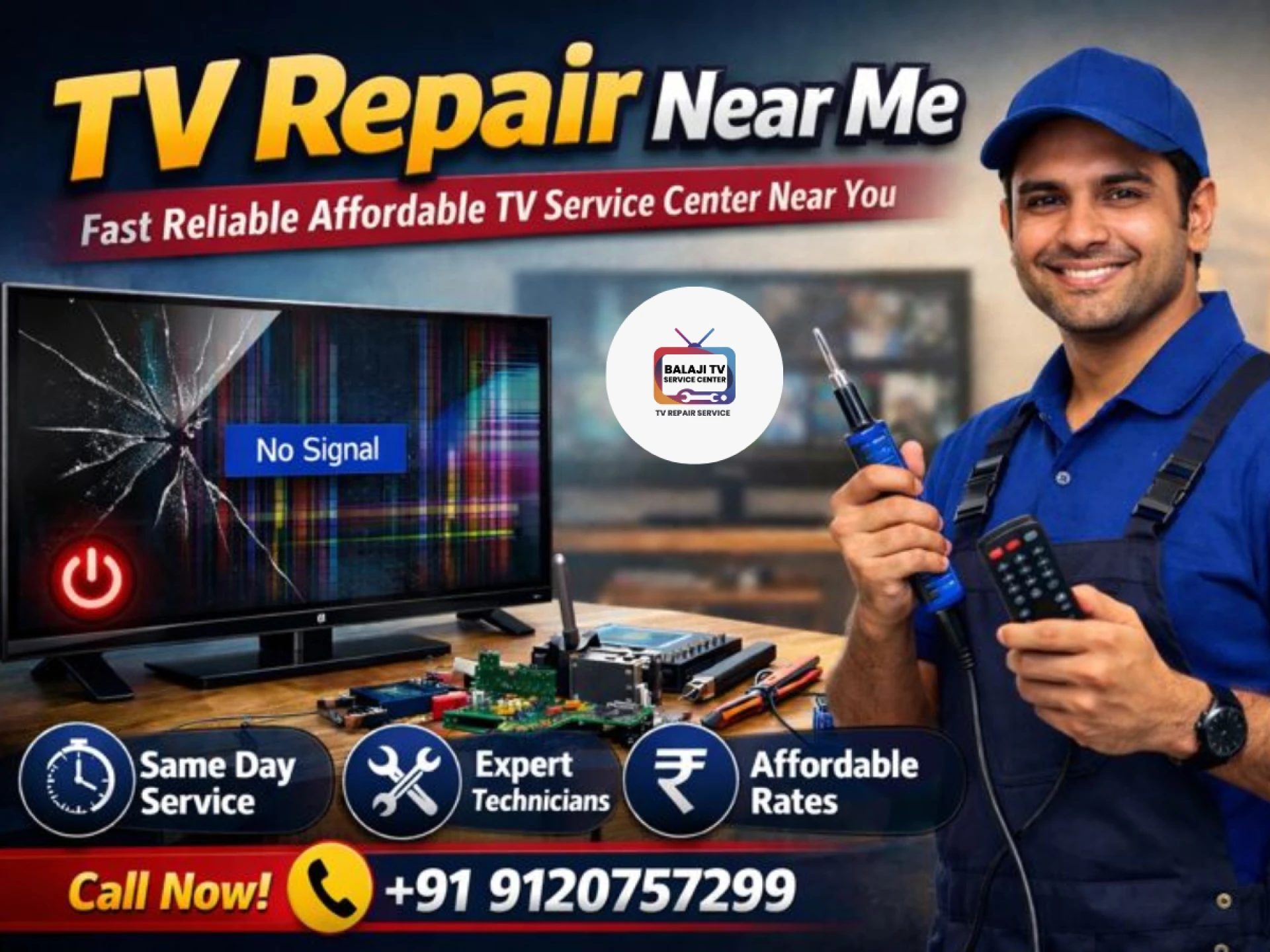 TV Repair Near Me Fast Reliable Affordable TV Service Center Near You