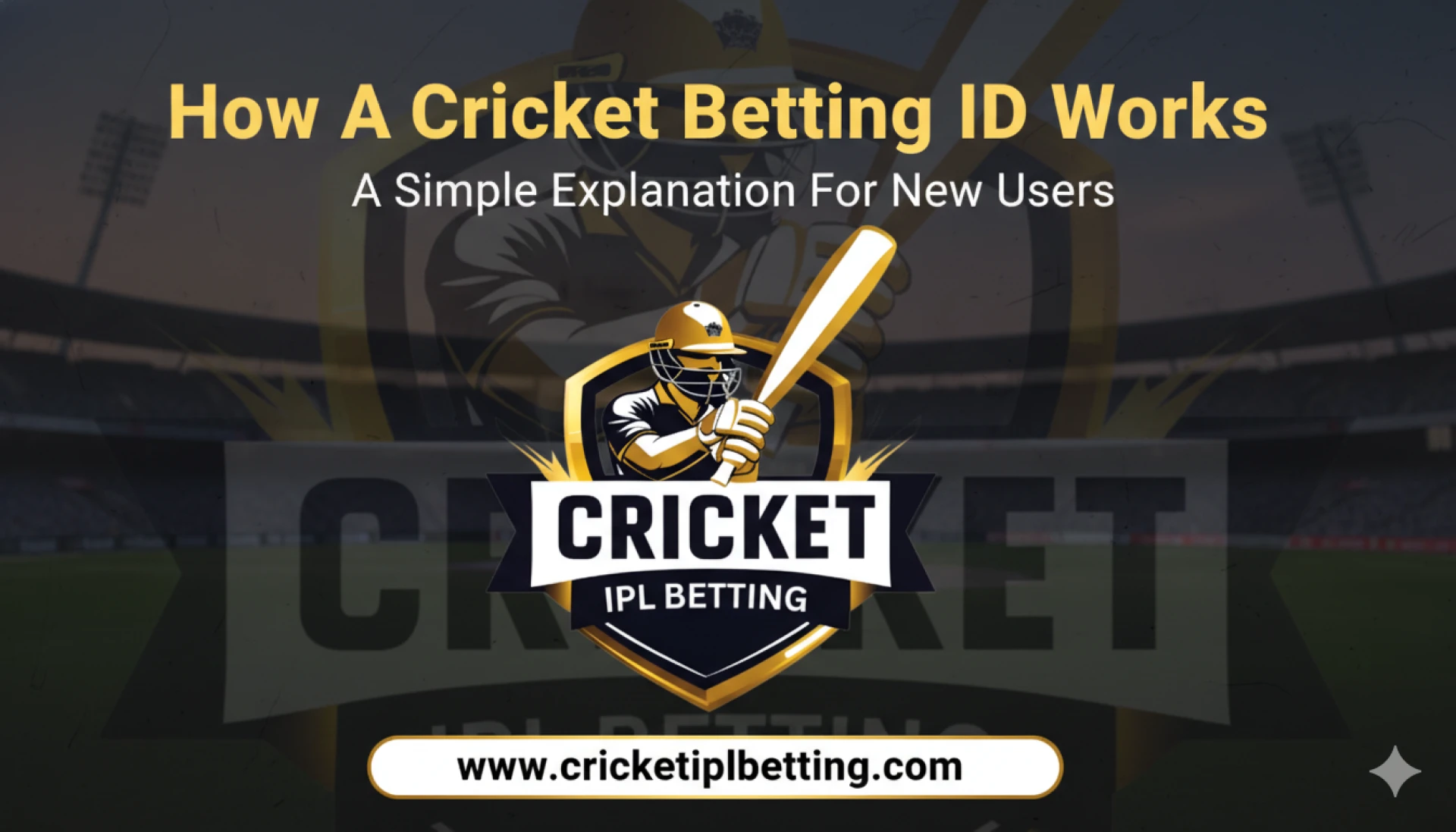How a Cricket Betting ID Works: A Simple Explanation for New Users