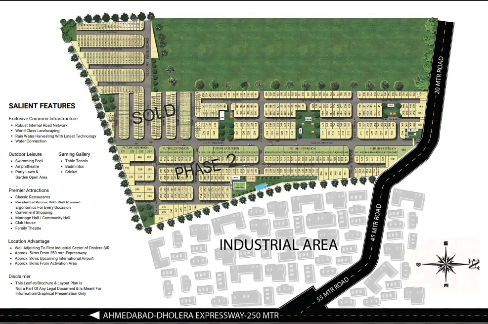 Dholera land price