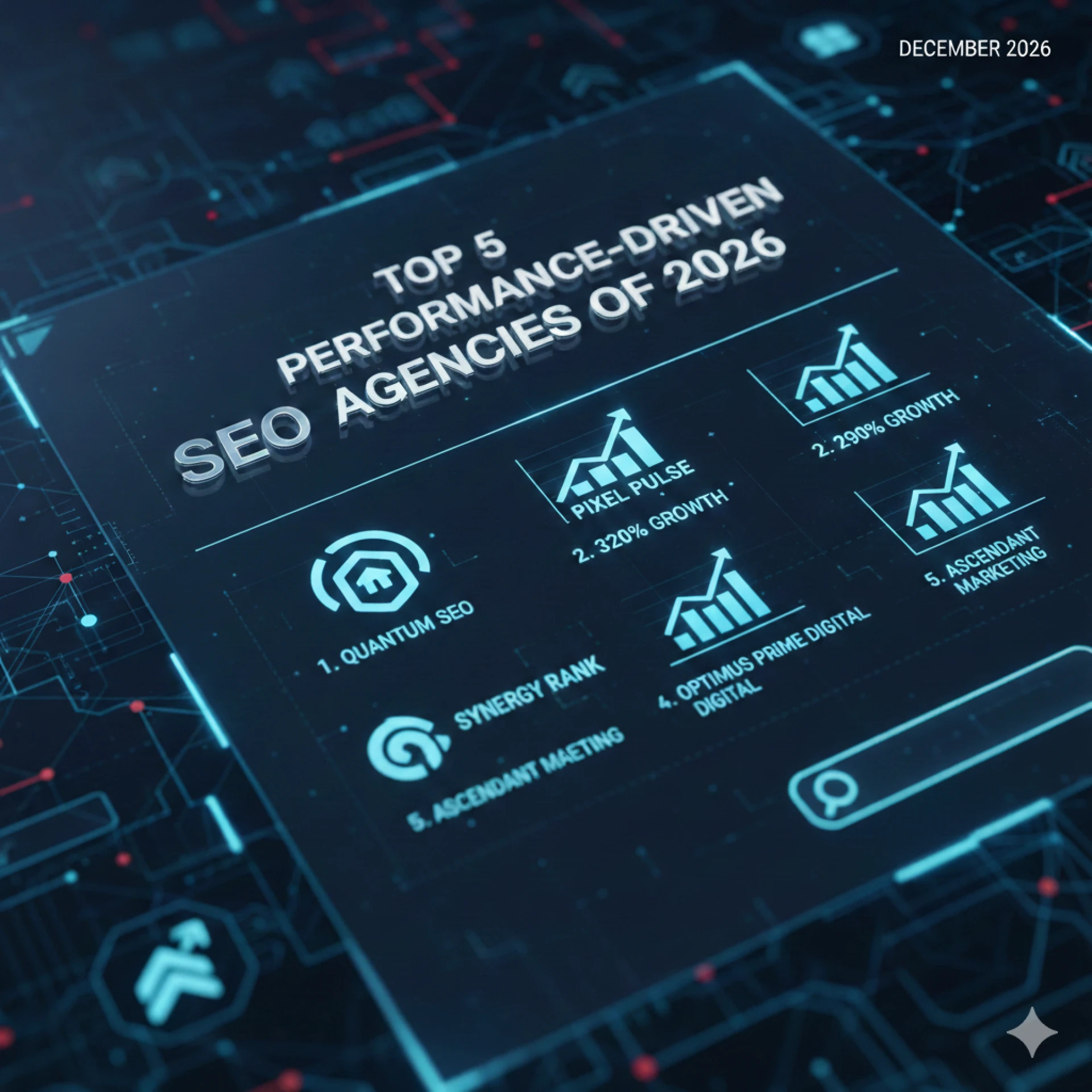 Top 5 Performance-Driven SEO Agencies of 2026