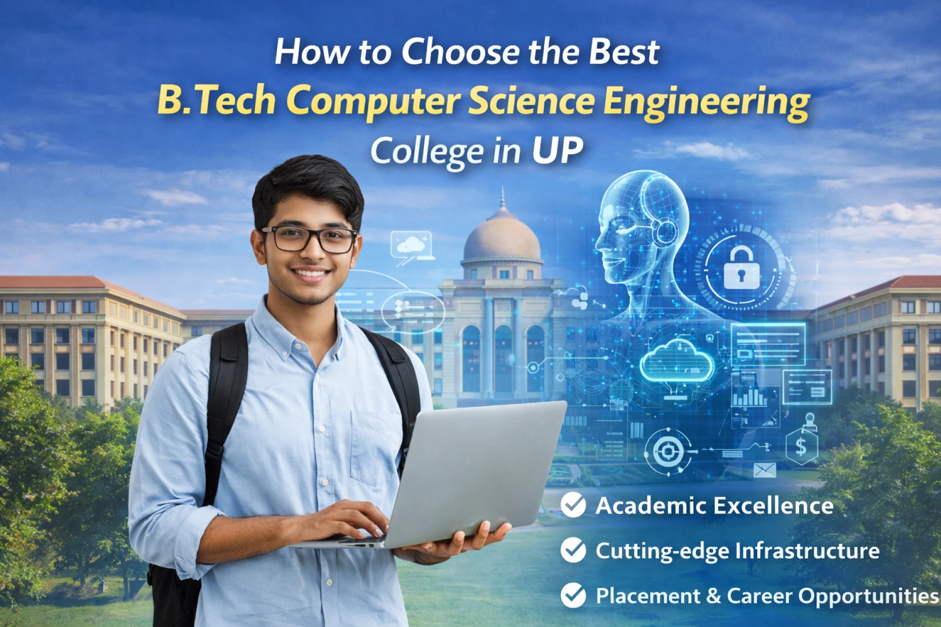 How to Choose the Best B.Tech Computer Science Engineering College in UP