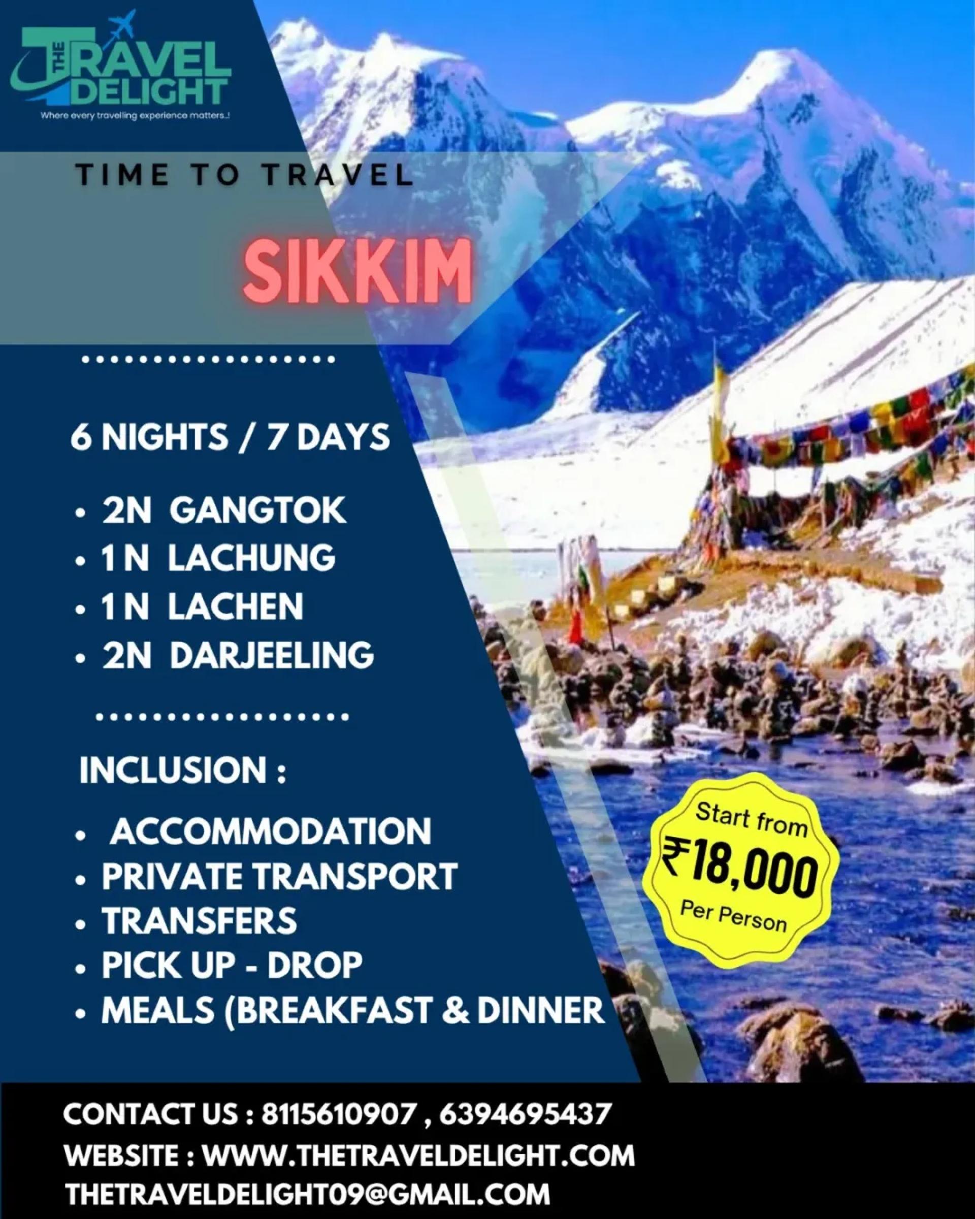 North Sikkim Wonders: From the Serenity of Gangtok to the Peaks of Lachen