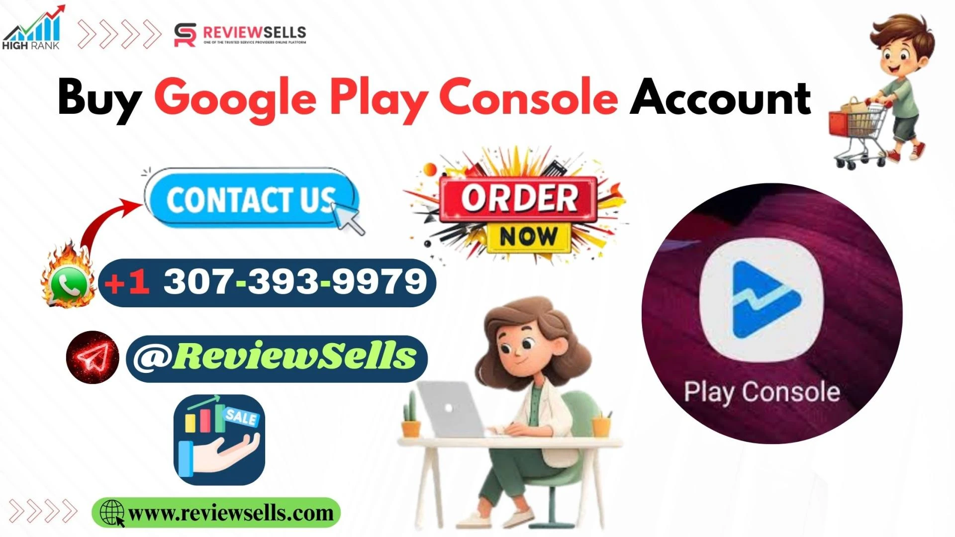Buy Google Play Console Account - Verified & Safe | Reviewsells