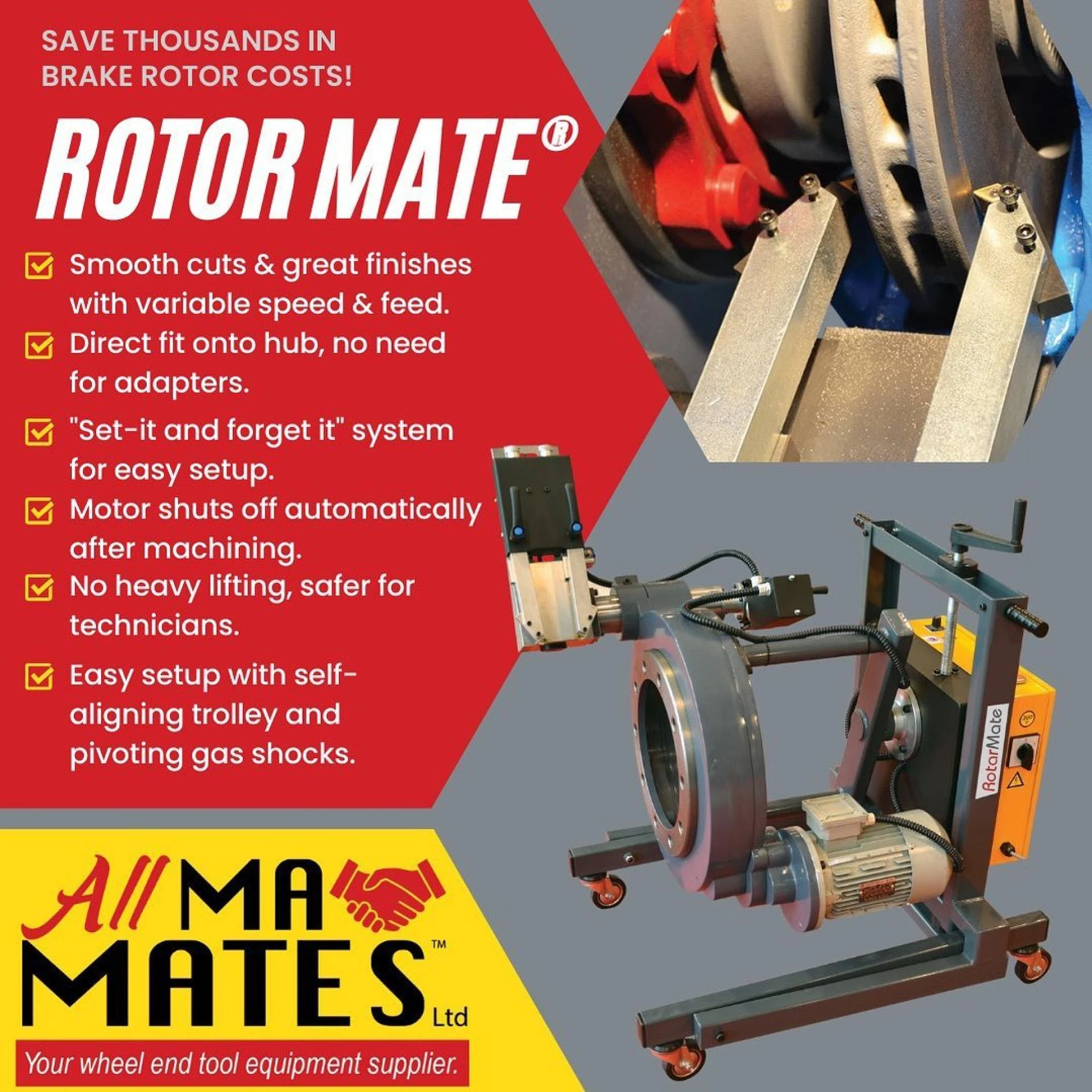 TRUCK BRAKE MAINTENANCE TOOLS