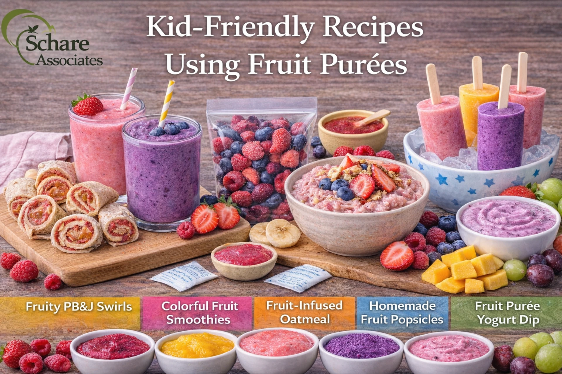 Kid-Friendly Recipes Using Fruit Purees