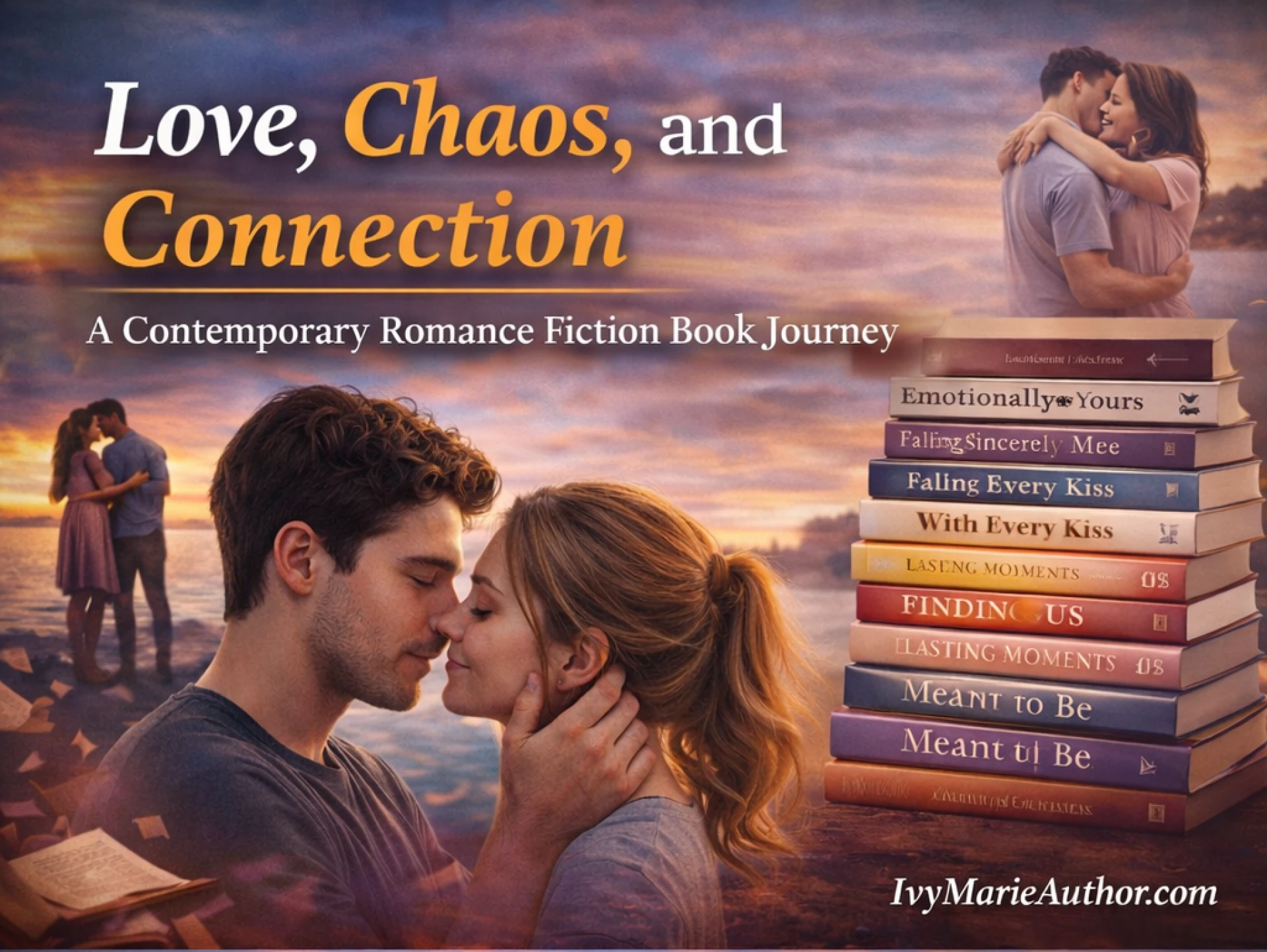 Love, Chaos, and Connection: A Contemporary Romance Fiction Book Journey