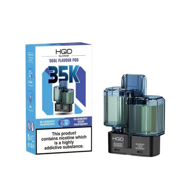 HQD Glow Air 35K Pods Full Review: 35000 Puffs Tested, Is It Worth It?