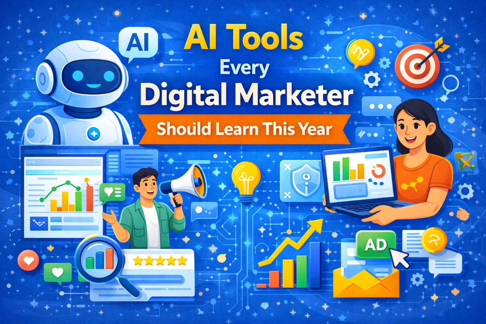 AI Tools Every Digital Marketer Should Learn This Year